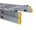 WERNER 3.5m  BOX SECTION DOUBLE EXTENSION LADDER 7223518